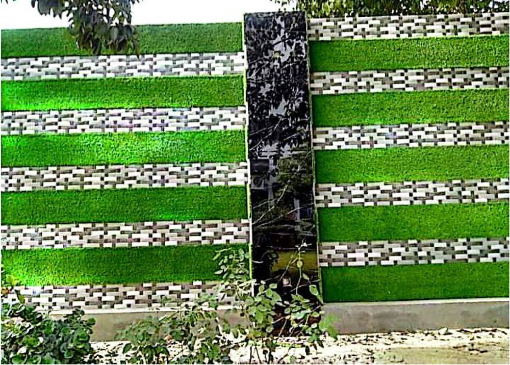 Artificial Grass — Striped Panel in Islamabad