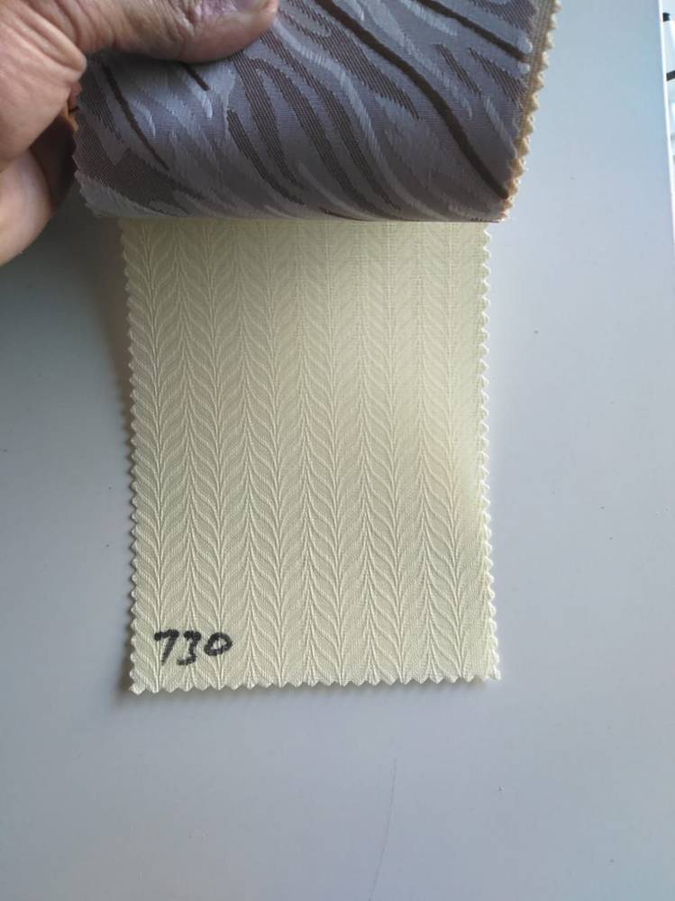 Roller Blinds — 730 (Cream Leaf) in Islamabad