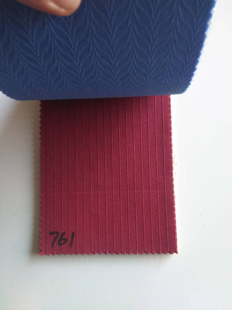 Roller Blinds — 761 (Maroon Pinstripe) in Islamabad