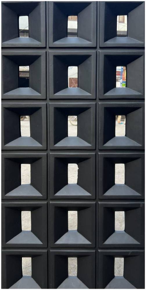 PU Stone — Window - Black in Islamabad