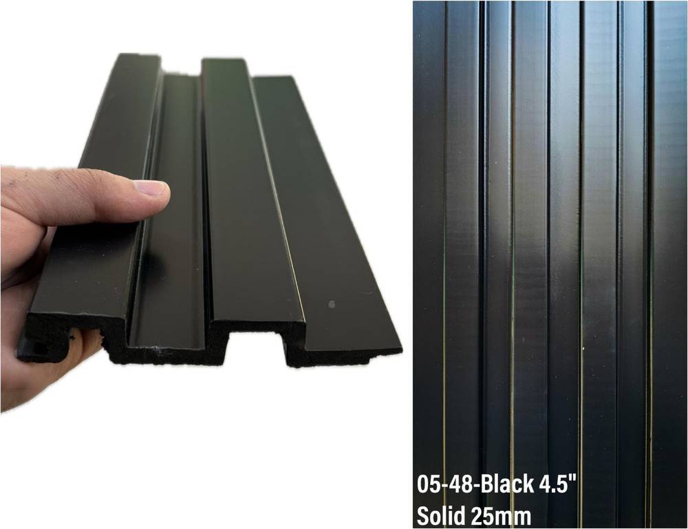 Solid 4.5" 25mm — 05-48-Black in Islamabad