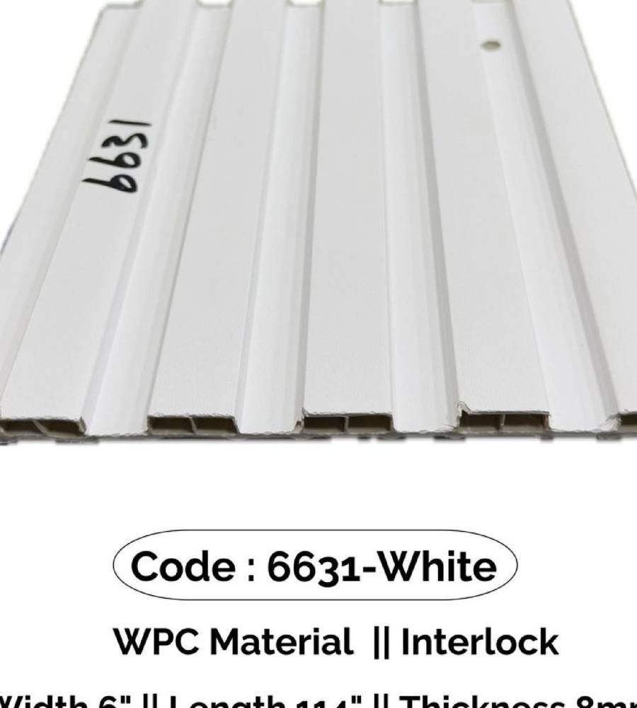 WPC 8mm — 6631-White in Islamabad